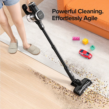 Free-Standing Vacuum Cleaner 28KPa, Lubluelu 202 Powerful Lightweight Cordless 6in 1 Stick Vacuum Cleaner for Carpet Floor Pet Hair, Christmas&Halloween Gifts, Vacuum Cleaner for Home, Cordless Vacuum Cleaner High Suction, Va