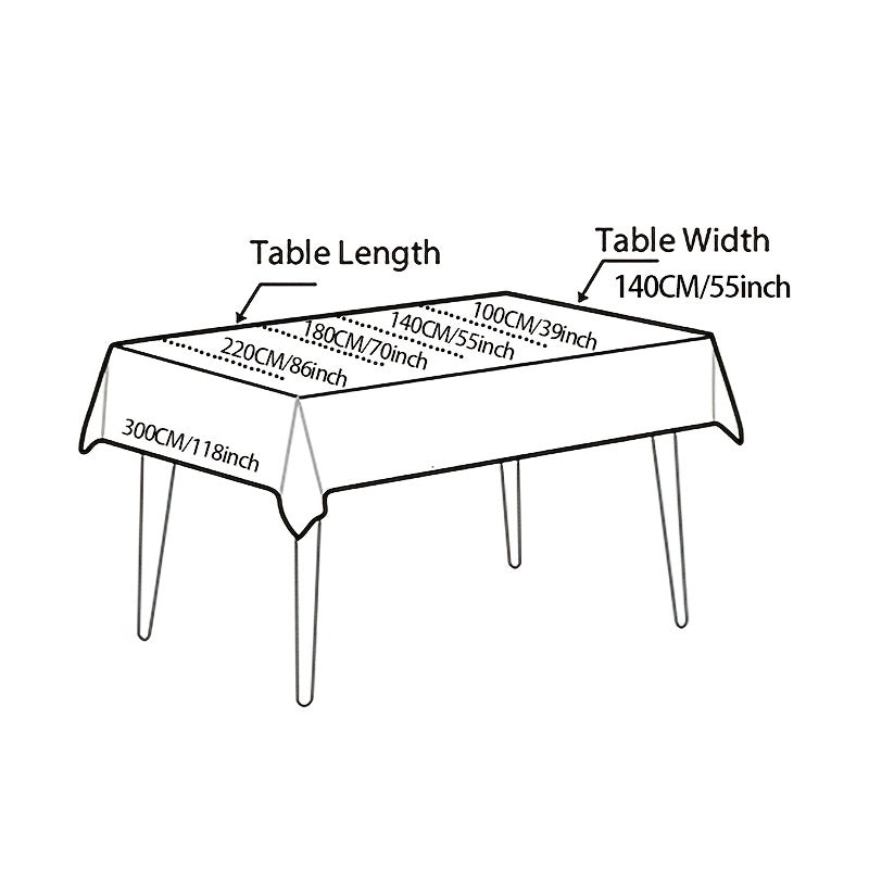 1pc Boho Tablecloth With Tassel, Rectangular Dustproof Table Cover, Suitable For Buffet Tables, Holiday Dinners, Parties, Banquets, Weddings, Home Decor