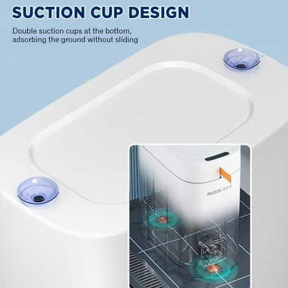 1pc 10 Litre Motion Sensor Trash Can for Bathroom, Automatic Trash Bin with Lid, Slim Rubbish Bin, Touchless Waste Bin, Small Garbage Can for Bathroom, Bedroom, Office, Kitchen, RV, Rechargeable, Auto-Adsorption Bag, Perfect