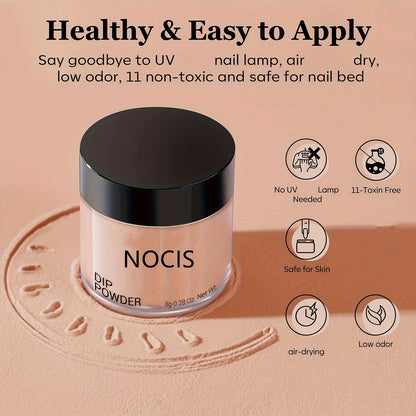 11Pcs/Set Dip Powder Nail Kit Starter 4 Colors Nude Skin Tone Golden Glitter Neutral Acrylic Dip Powder Liquid Set With Base Coat And Top Coat Activator For French Manicure Salon