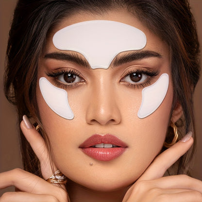 Smooth And Firm Skin With Chest Wrinkle Pads - Overnight Silicone Wrinkle Patches For Women