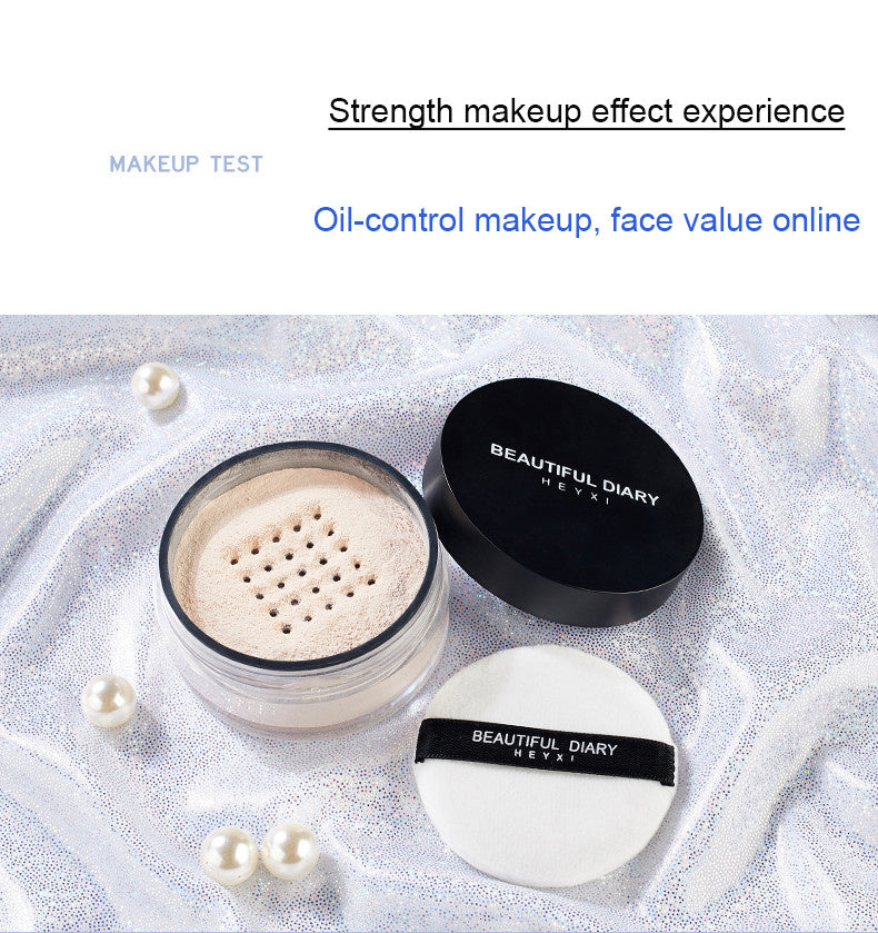 Loose Setting Powder, Toning And Fixing Makeup Air Powder, Gentle Skin Correction Makeup