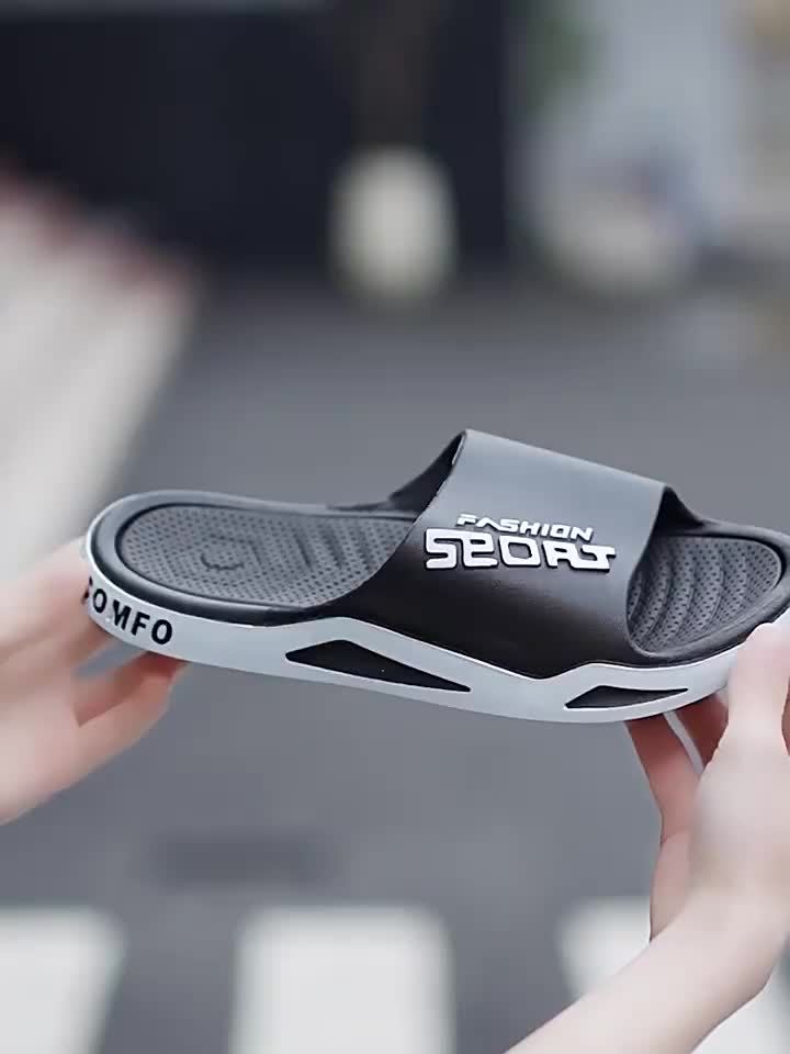 Men's & EVA Slippers - Open-Toe Non-Slip Slip- Indoor/Outdoor House, Lightweight & Arch Design, All-Season for Gym, Beach, - ///// - Casual & Training Footwear with Breathable EVA Material, Minimalist Style, and Versatile for