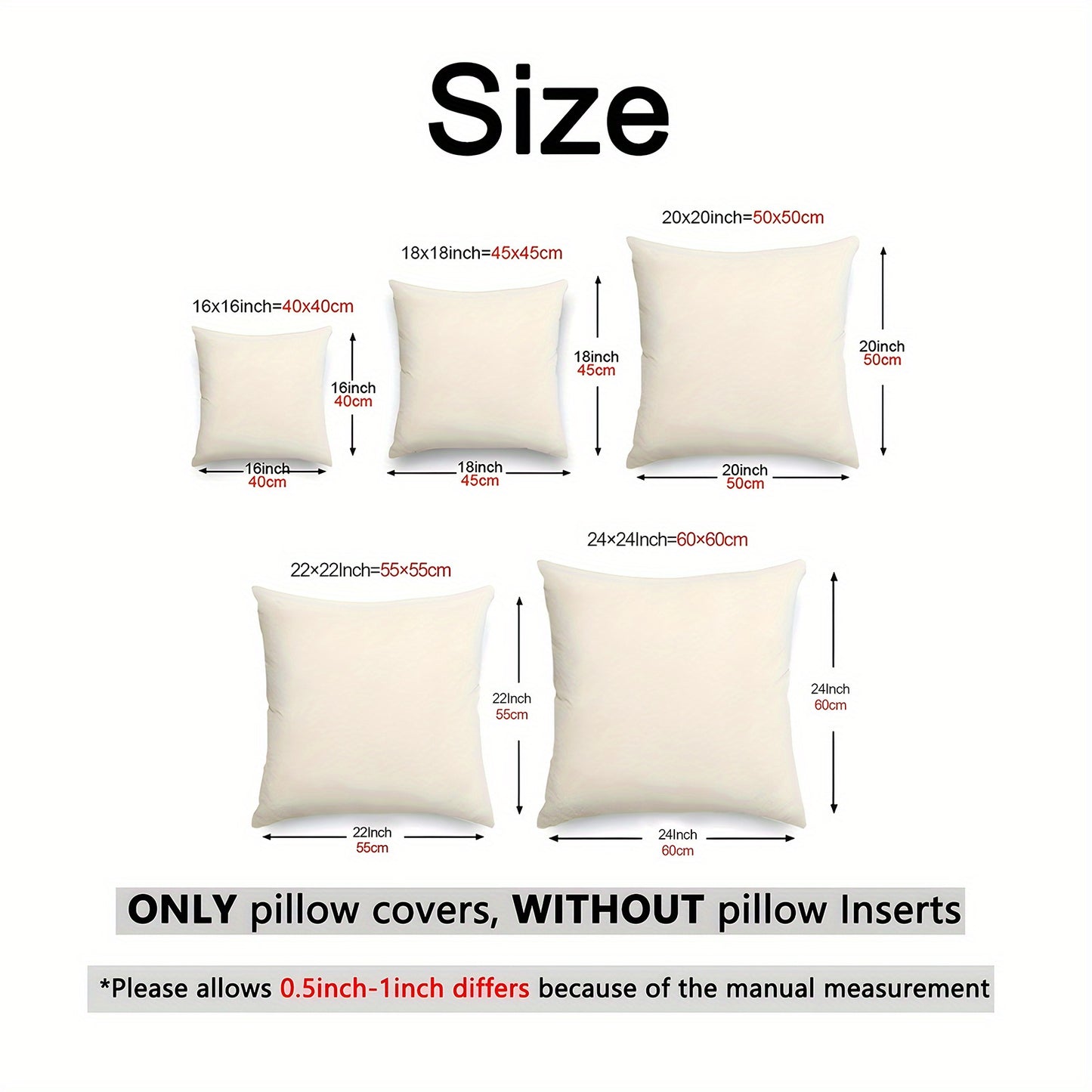 4pcs-Home Sweet Home Pillow Set Warm Inspirational Quotes Cushion Set Farmhouse Pillow Set Suitable for Sofa Decoration