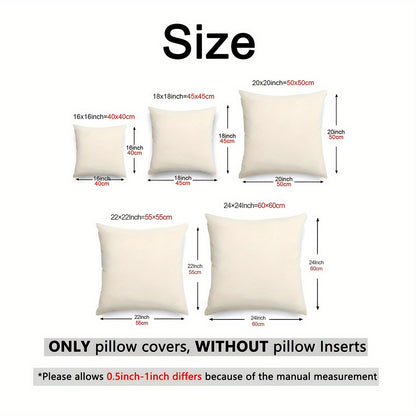 4pcs-Home Sweet Home Pillow Set Warm Inspirational Quotes Cushion Set Farmhouse Pillow Set Suitable for Sofa Decoration