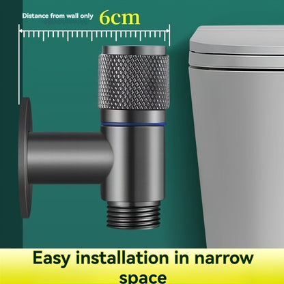 A Handheld Bathroom Cleaning Kit Equipped With A Dual-mode Spray Gun And Extendable Hose, With A Diverter And Wall Bracket, Used For Toilet Flushing, Multifunctional Bathroom Spraying, And One In Two Out Control Valve