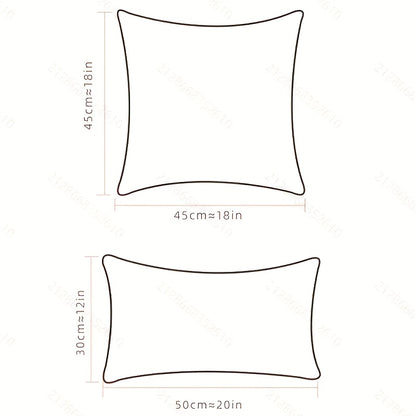 1pc Brown Checkered Throw Pillow Cover - Retro Simple Style Canvas Circle Velvet Craft for Living Room Sofa Bedroom Decor