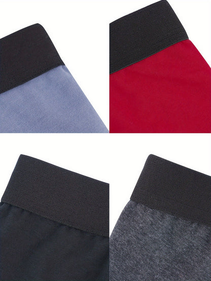 5pcs Football Print Boxer Briefs for Teen Boys - Breathable, Stretchy, Comfort Fit with Elastic Waistband & Half-Button Closure, Black with White & Red Soccer Design, Sports Underwear, Youth Athletic Wear, Sporty Boxers, Brea