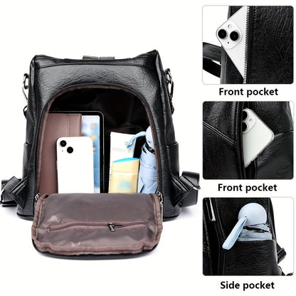 Simple And Versatile Multi Functional Going Out Travel Student Schoolbag, Large Capacity Backpack