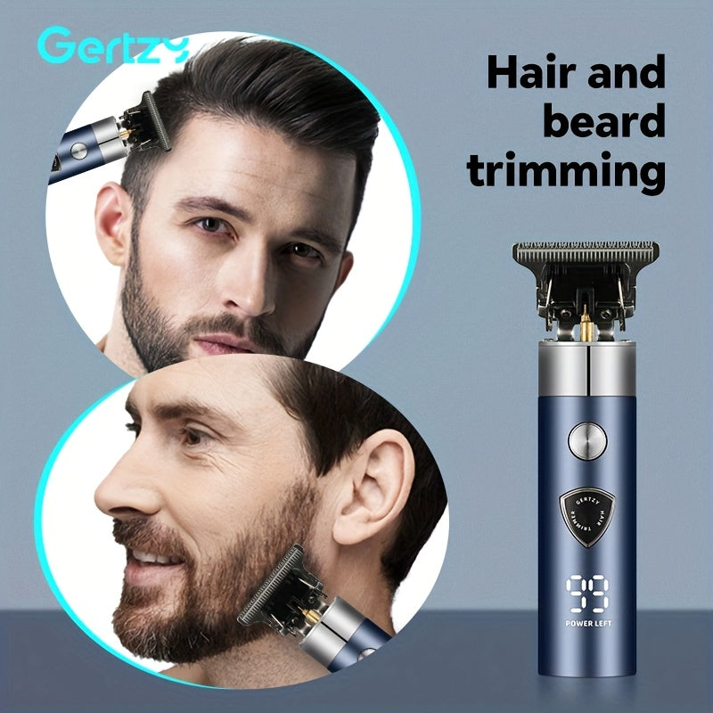 Kit de Beleza Elétrico Masculino 5 em 1 - Aparador de Cabelo com Carregamento USB, Aparador de Sobrancelhas, Nariz e Orelhas, Máquina de Barbear e Aparador de Cabelo, Máquina de Cortar Cabelo, Aparador de Barba, Presente para o Dia do Pai