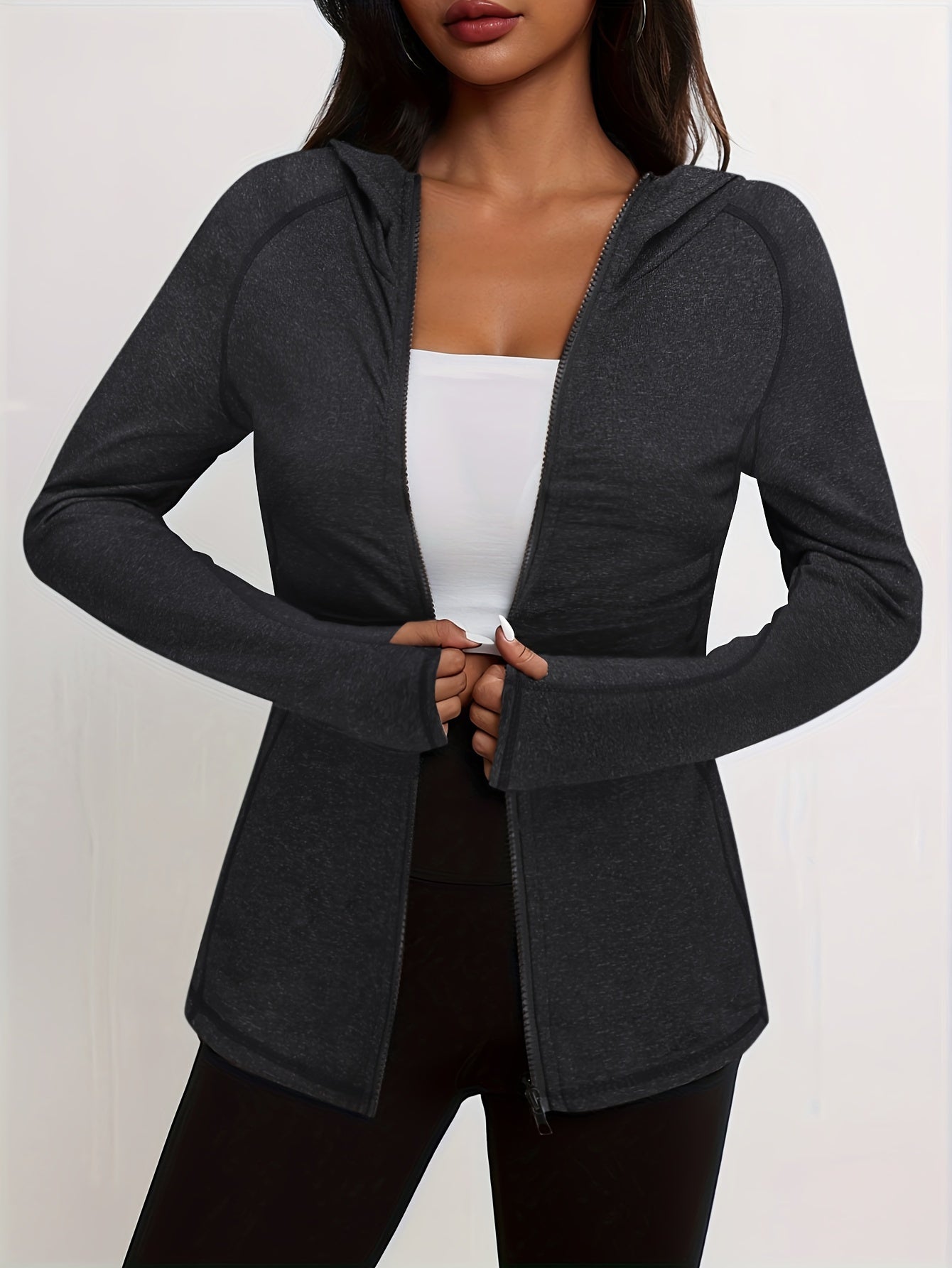 Conjunto de duas peças feminino casual desportivo