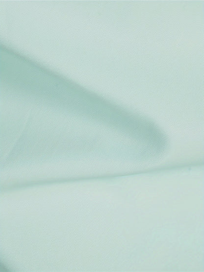 Men'S Slim Fit Long Sleeve Shirt - 55% Cotton, 40% Polyester, 5% Spandex, Solid Color, All-Season, Woven Fabric, Button-Up, Lapel Collar, Casual Weekend Wear, 125g/m²