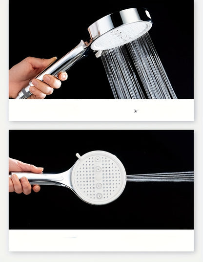Wall-Mounted Shower Head with Adjustable Arm - No Electricity Needed, Easy Installation, Heavy-Duty Copper Construction for Modern Bathroom Upgrade - Ideal for Bath or Shower