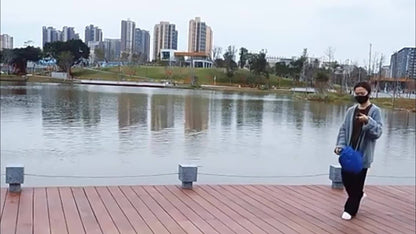 1pc Versatile Inflatable Lounger - Portable Air Sofa for Camping & Outdoor Adventures, Durable Polyester, Water & Land Use, Ideal for Festivals, Travel, and Family Events, Festival Air Mattress | Versatile Inflatable Sofa | E