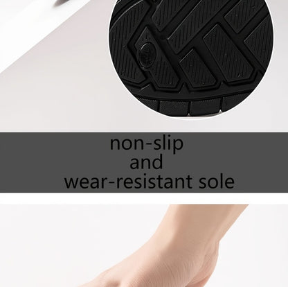 Chinelo de dedo casual de verão para homem - Resistente a odores, antiderrapante, durável, com sola macia e tira ajustável, design castanho e preto para uso diário e ao ar livre, calçado de praia | Chinelo de dedo elegante | Sola em PVC durável, sandália