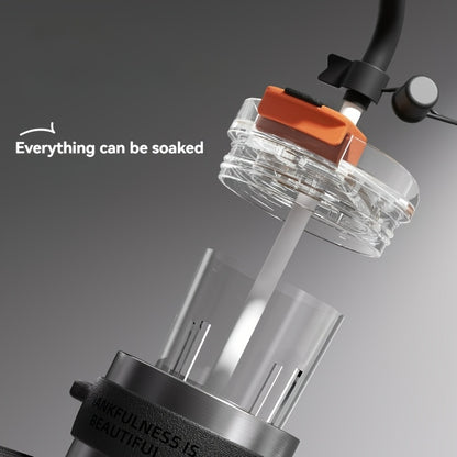 Garrafa de água NRMEI de aço inoxidável de 1,2 litros com pega - Boca dupla - À prova de fugas - Adequada para suportes de copos de automóvel