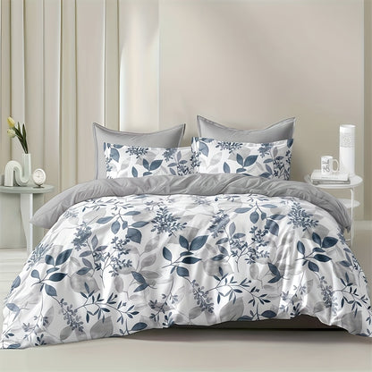3pcs Printed Duvet Cover Set, Minimalist Bedding Collection – Soft & Comfortable for Bedroom or Guest Room (1 * Duvet + 2 * Pillowcases), Excludes Inserts, Bed Cover Set, Christmas Bedding, King Size Duvet Cover Set, Bed Sh