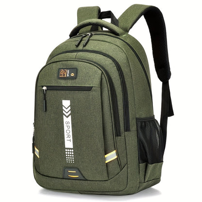 Backpack Men's Leisure Large Capacity Travel Backpack Business Computer Mountaineering Bag Middle School, High School, College Student Schoolbag