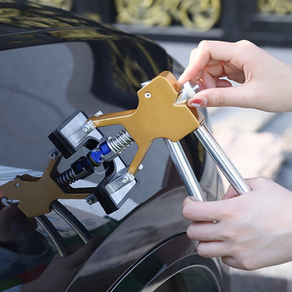 Paintless Dent Repair Kit - Car Dent Removal Tool with Tabs - Minor Dent Removal and Body Damage Fix for Vehicle Car.