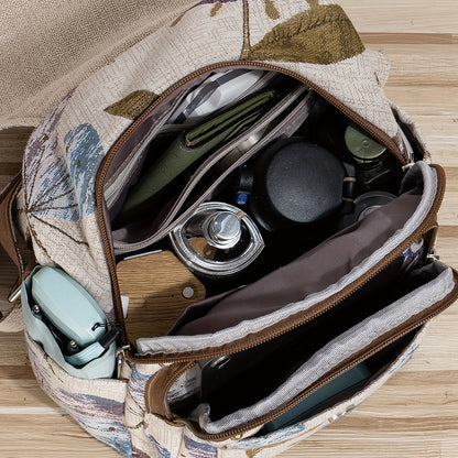 Ethnic Style Large Capacity Women's Casual Backpack