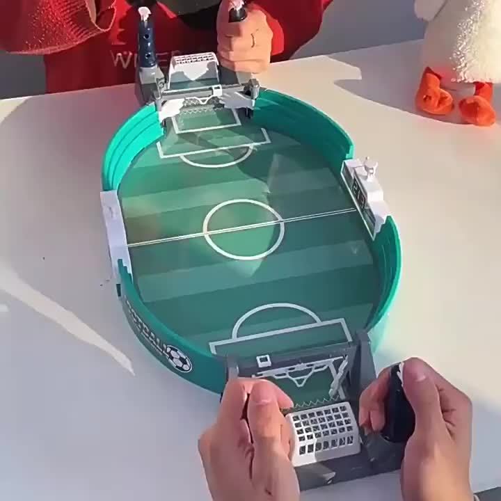 6pcs Balls Youth Desktop Football Game - Interactive Indoor Football Match with Accessories, Goal Actions, Ideal Day or Birthday Gifts, Father'S Day Gifts, Football Accessories, Large Size, 56.8x27.7x11.1cm, Football Accessor