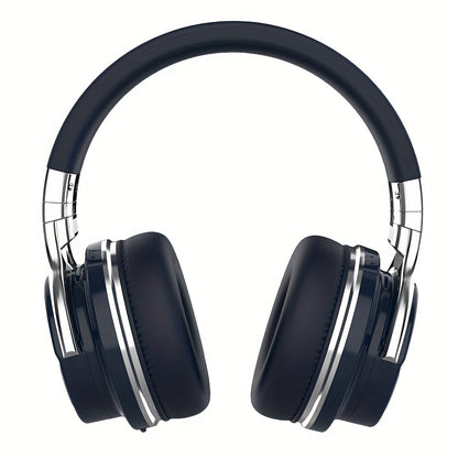 Wireless Headphones, Active Noise Cancelling Headphones with Microphone, Deep Bass, Over Ear Headphones, Comfortable Fit, 30H Playtime
