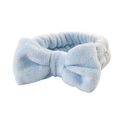 1pc/3pcs Cute Bow Hair Band And Wristband Set, Women Spa Headband For Washing Face, Makeup Hair Band, Skincare Headbands