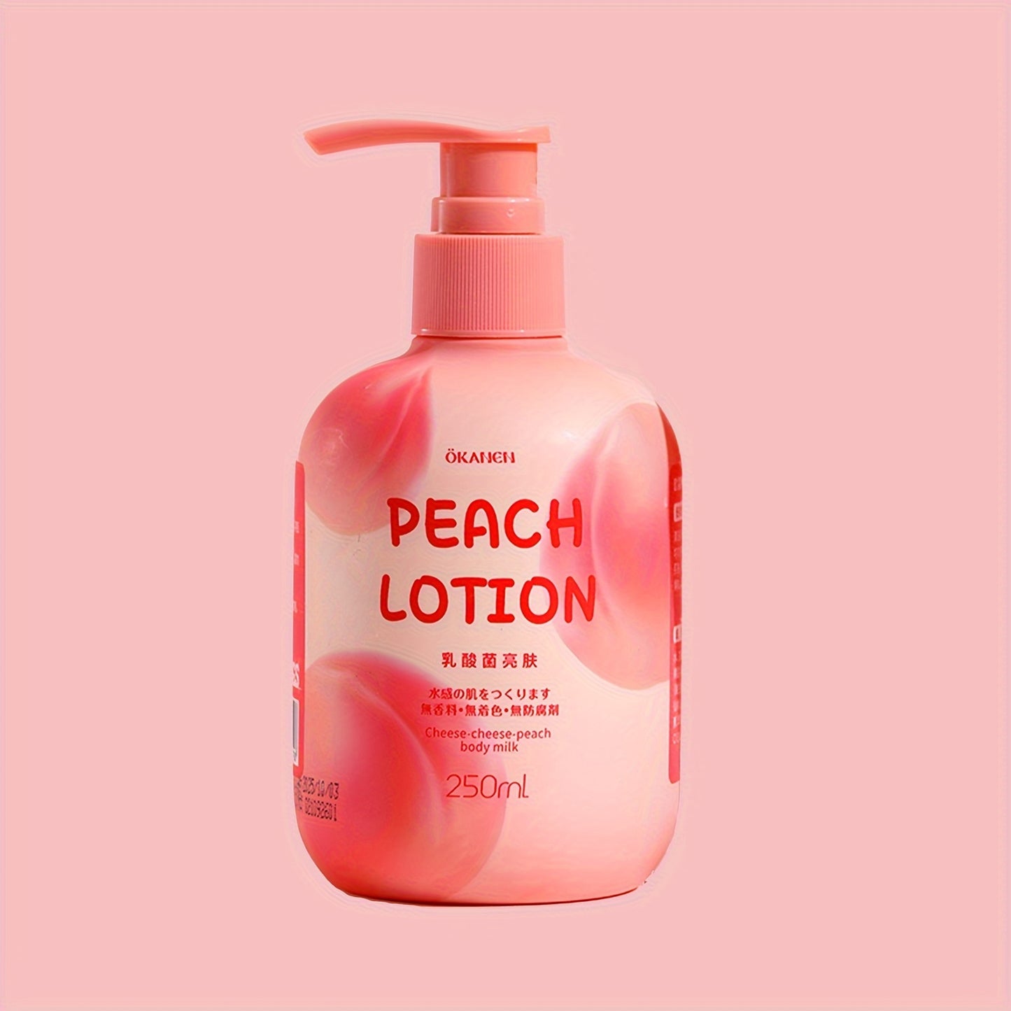 Peach | Citrus Body Lotion for Dry skin with Hyaluronic Acid | Nicotinamide | Vitamin C | Vitamin E