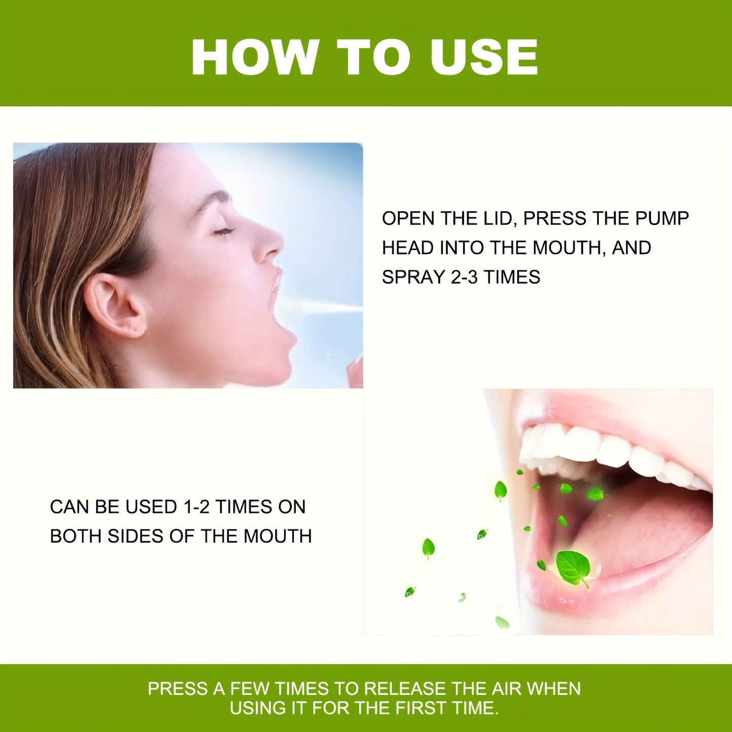 Lanemay Alcohol-Free Dry Mouth Moisturizer with Xylitol and Aloe Vera - Instant Relief Salivary Enzyme Breath Freshener, 1.69fl oz/50ml