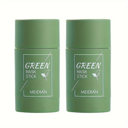 2pcs, 4pcs, Deep Cleansing Green Tea Mask Stick, Green Mask Stick, Facial Hydrating, Deep Pore Cleansing, Green Tea Mask For All Skin Types