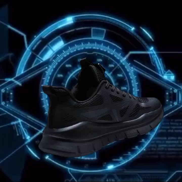 Men's Breathable Running Shoes - Lightweight Cross-Training Sneakers with MD Sole, White & Black Striped Low-Top Design for Gym, Jogging & Casual Wear, Sleek Sporty Look, Cushioned Comfort