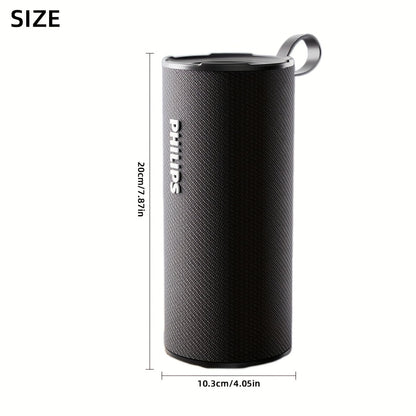For Philips Wireless Speakers with High Fidelity Sound Quality, Low Power Consumption, Long Battery Life, and Drawstring for Easy Carrying, Portable Audio, Compact Design, Durable Build, Hiquality Audio, Usb Charging, Music L