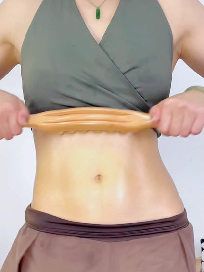 12 Beads Massage Stick, Can Relax The Whole Body, Massage The Shoulders, Neck, Back, Legs, Hands, Abdomen, Waist, Relax Muscles Tool After Exercise, Body Massager, Exercise Wooden Tools, Scraping Tool, Body Shaping Tools.