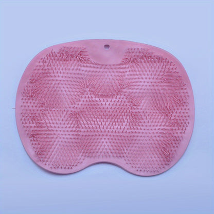 1pc Bath Exfoliating Pad, Bathroom Washing Pad, Shower Foot Scrubber Mat, Shower Cleaning Tools
