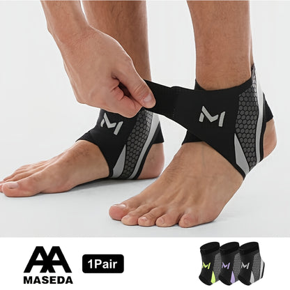 2pcs High-Quality Adjustable Ankle Compression Support Straps, Breathable and Lightweight for Daily Use, Unisex Design with Secure Fit