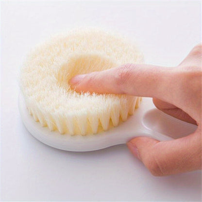 Long Handle Shower Brush with Exfoliating Scrubber for Body and Back - Massage and Exfoliate Skin in the Bathroom