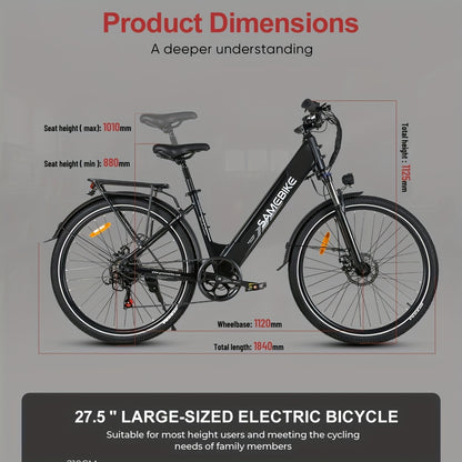 Folding Electric Bike | 26x3.0-inch Durable Tires | 48V13AH Removable Battery | 250W Motor | Disc Brakes | LCD Smart Meter | 100-110km Power-Assisted Range, Mountain Bike, Adult Bike, Cycling Assistant,  Urban Commuting, Mode