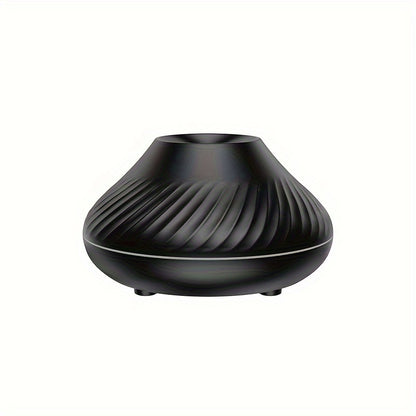 New Flame Light Aromatherapy Humidifier Ultrasonic Spray Fragrance Replenishment Expansion Fragrance Machine Essential Oil Humidifier Aromatherapy Machine Candle 7-color Atmosphere Light