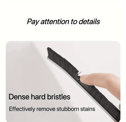 1pc Bathroom Crevice Brush, Toilet Kitchen Tile Corner Cleaning Brush, Multifunctional Window Seam Groove Dust Brush, Hard Bristle Brush, Household Cleaning Tools