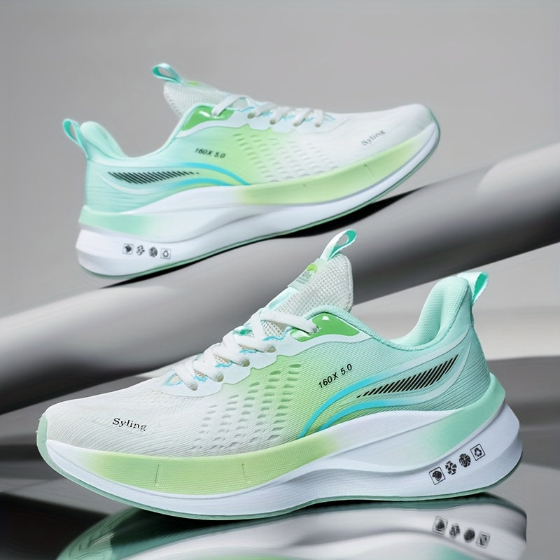 Men'S High-Performance Running Shoes - All-Season Breathable Athletic Sneakers with Carbon Plate Speed Stabilization, Training & Competition Soft Sole, Suitable for All Adults, Athletic Footwear, Sleek Sporty Design, Durable