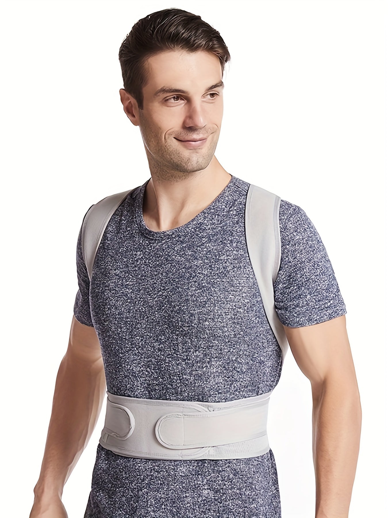 Cinta lombar ajustável unissexo para homem e mulher.