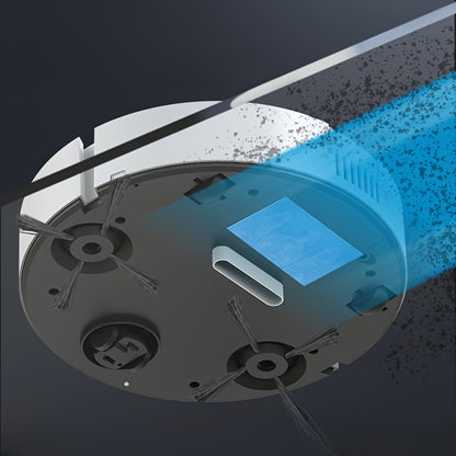 Smart Robot Vacuum and Mop Combo, USB Rechargeable, Strong Suction Power, 60-Minute Runtime, Slim & Quiet Design, Suitable for Pet Hair, Hard Floors & Daily Cleaning, Auto-Directional Mopping, Pet Hair Cleaner | Robotic Vacuu