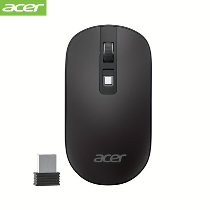 Rato sem fios ACER para computador, rato USB fino de 2,4 GHz com recetor USB, rato para portátil com 4 botões, portátil para portátil, desktop e PC, rato sem fios para portátil, rato ergonómico, rato sem fios USB para computador.