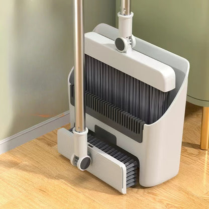 3-in-1 Home Cleaning Kit: Soft Bristle Broom, Dustpan & Brush Combo - Non-Stick Hair, Ideal for Home, Office, School, Dorm - Perfect Christmas Gift, Cleaning Brush