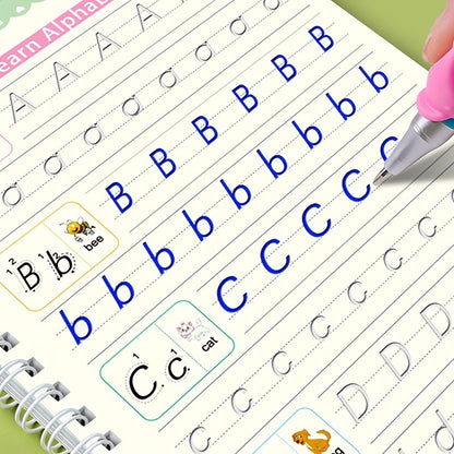 Early Education Bundle: 4 Books, 1 Pen, 6 Refills & 1 Pen Grip - Perfect For Kids Christmas And Halloween Gift!