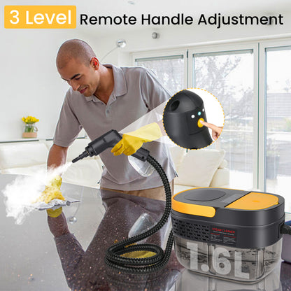 Portable Household Steamer Cleaning Machine, High Temperature Pressure Handheld Kitchen Carpet Steam Cleaner, for Homes, Offices and Vehicles