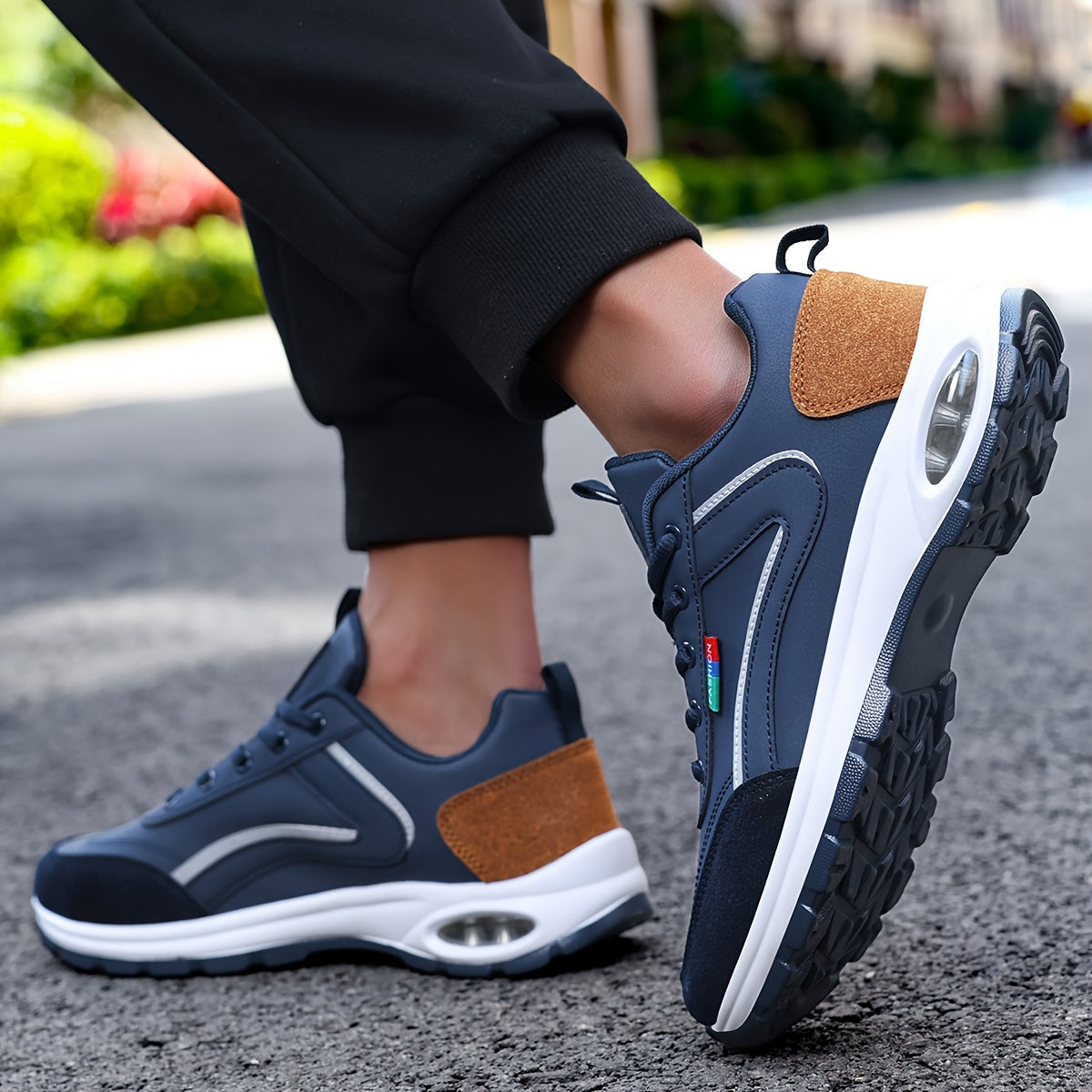 Men'S Athletic Casual Shoes with Air Cushioning, Comfortable And Lightweight for Driving, Leisure, Training, And Outdoor Hiking.