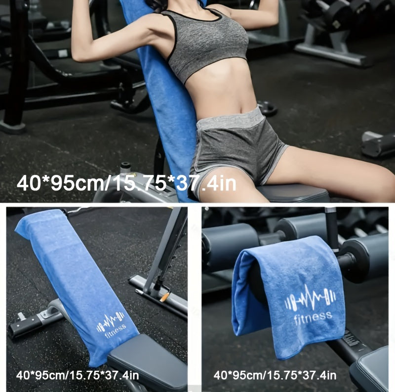 Lightweight, Quick-Drying Sports Towel - Soft Sweat Absorption for Men & Women - Perfect for Outdoor Gym, Training & Running!