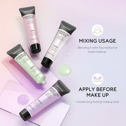 Achieve Flawless Skin With Pre-Makeup Primer Set Holding Makeup Invisible Pore Oil Control Squalane Vitamin E Face Balm For Full Coverage Perfect Base Makeup Long Lasting Contain Plant Squalane