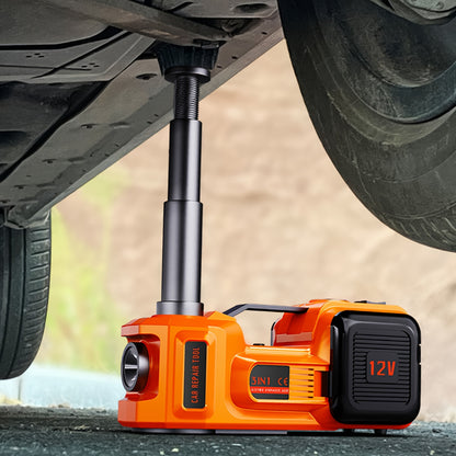 Electric Car Jack, 5 Ton/4999.95 KG Hydraulic Jack Lift with LED Light for SUV MPV Sedan Truck Change Tires Garage Repair,  Vehicle Maintenance, Portable Jack, Heavyduty Material, Lifting Equipment, Diy Auto Repair, Car Owner